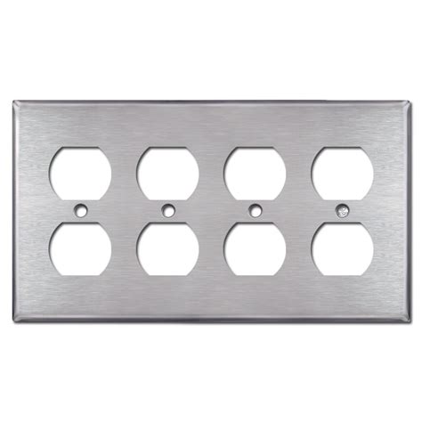 4 gang electrical box cover|4 gang outlet cover plate.